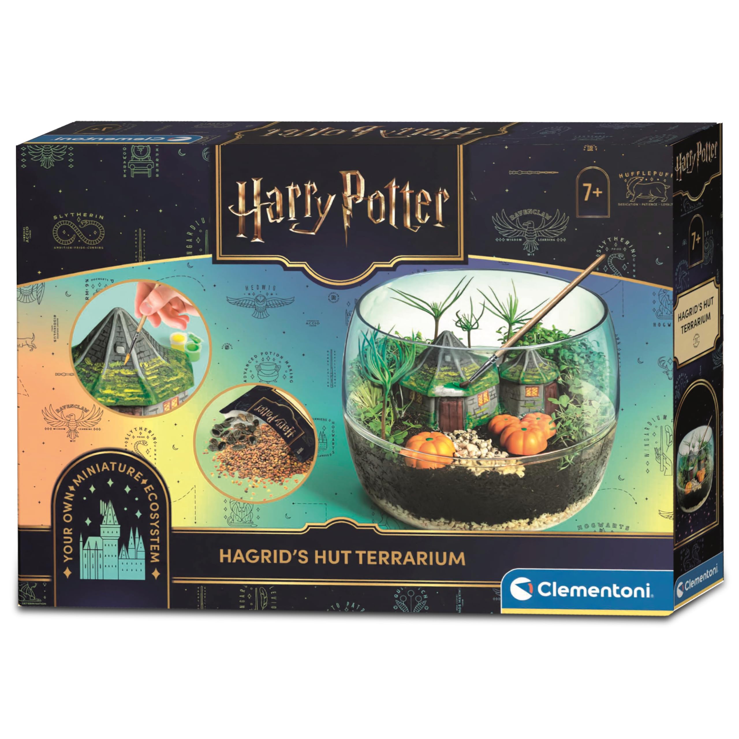Clementoni- Harry Potter Terrarium Kit: Build Your Magical